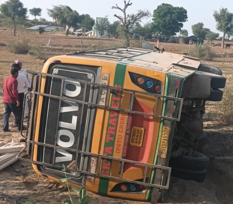 चूरू जिले में सड़क हादसा एक की मौत