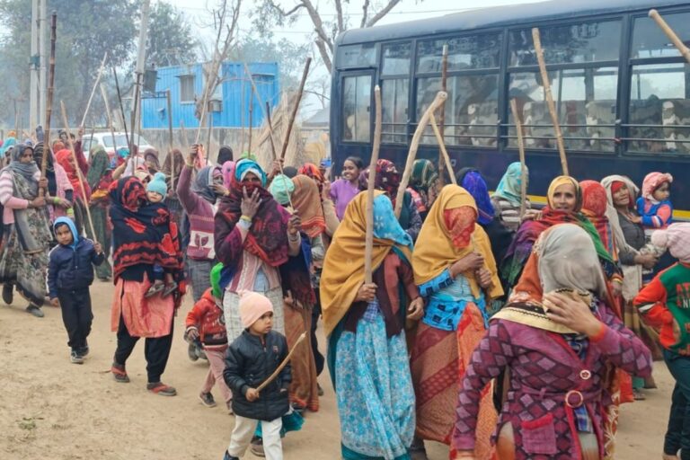 जाट आंदोलन में नारी शक्ति ने भरी हूंकार