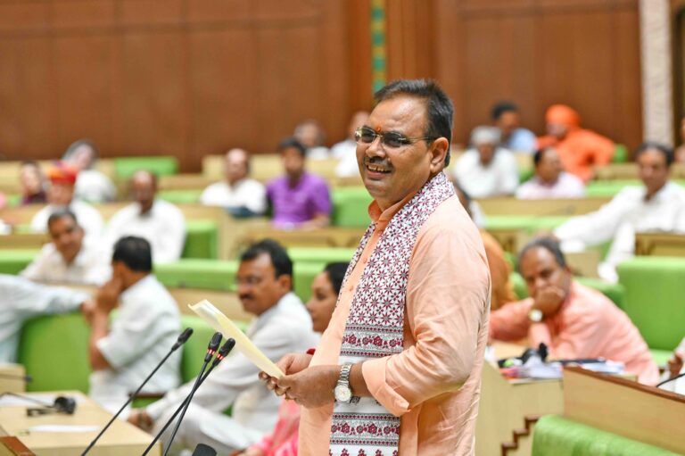 Chief Minister responded in the Assembly ​-विधानसभा में वित्त एवं विनियोग विधेयक पर मुख्यमंत्री ने दिया प्रत्युत्तर