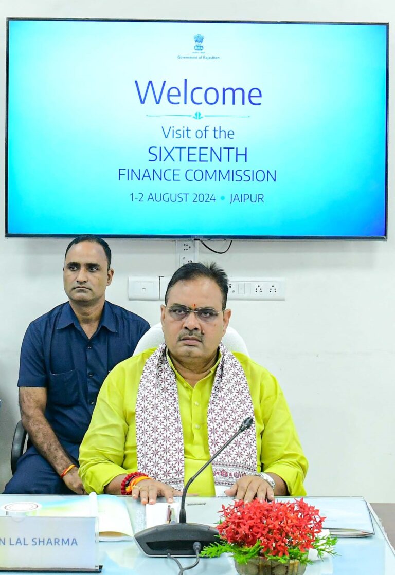 Rajasthan Chief Minister -विषम भौगोलिक परिस्थितियों के अनुरूप राजस्थान को मिले अतिरिक्त सहायता -मुख्यमंत्री