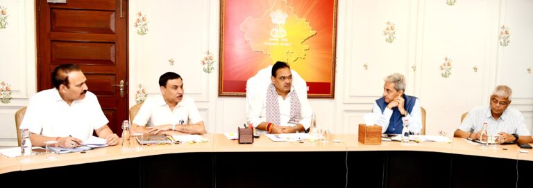 Chief Minister Bhajan Lal Sharma gave instructions to provide immediate relief in areas affected by excessive rainfall —मुख्यमंत्री भजनलाल शर्मा ने अतिवृष्टि प्रभावित क्षेत्रों में त्वरित राहत पहुंचाने के दिए निर्देश