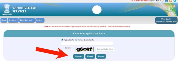 vehicle registration number