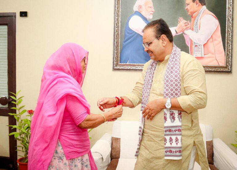 I am your brother, ready to provide all possible help to the brave sisters —मैं आपका भाई, वीरांगना बहनों की हरसंभव मदद के लिए तत्पर —मुख्यमंत्री जनलाल शर्मा