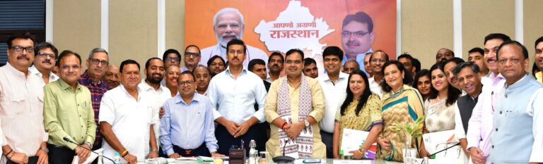 C M News: राइजिंग राजस्थान समिट के ब्रांड एम्बेसडर हैं स्थानीय उद्यमी —मुख्यमंत्री