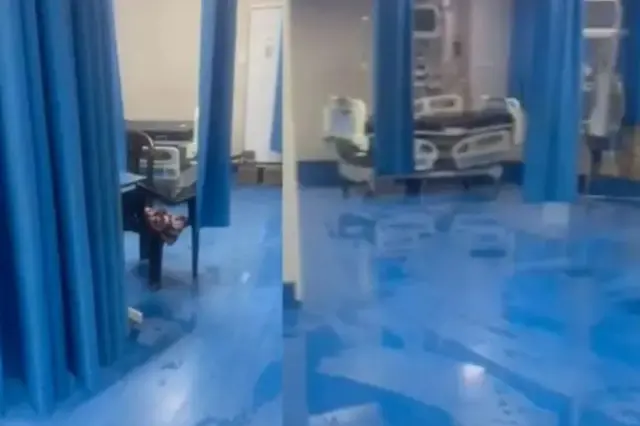 SMS Hospital: ट्रॉमा के ICU में आधा फीट भरा पानी मरीजों की जान सांसत में