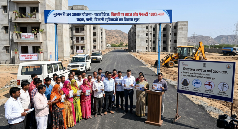 Rajasthan NEWS: मुख्यमंत्री जन आवास योजना में सरकार का राहत पैकेज जारी, नहीं लगेगा अब ब्याज और पेनल्टी