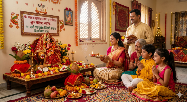 19 मार्च से चैत्र नवरात्र प्रारंभ, पालकी पर सवार होकर आएंगी मां दुर्गा और विदाई हाथी से