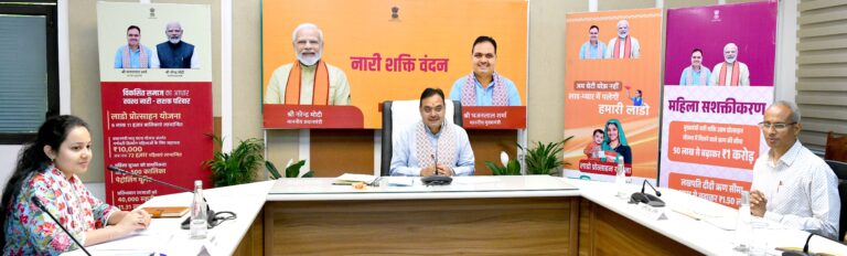 C M NEWS: नारी शक्ति की सहभागिता से ही साकार होगा ‘विकसित भारत’ का सपना —मुख्यमंत्री 