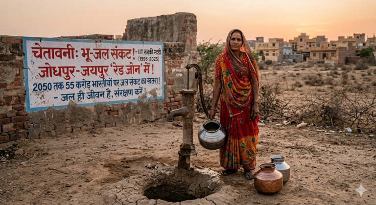 Rajasthan News: आईआईटी रुड़की की चेतावनी: जयपुर-जोधपुर पर मंडराएगा जल संकट