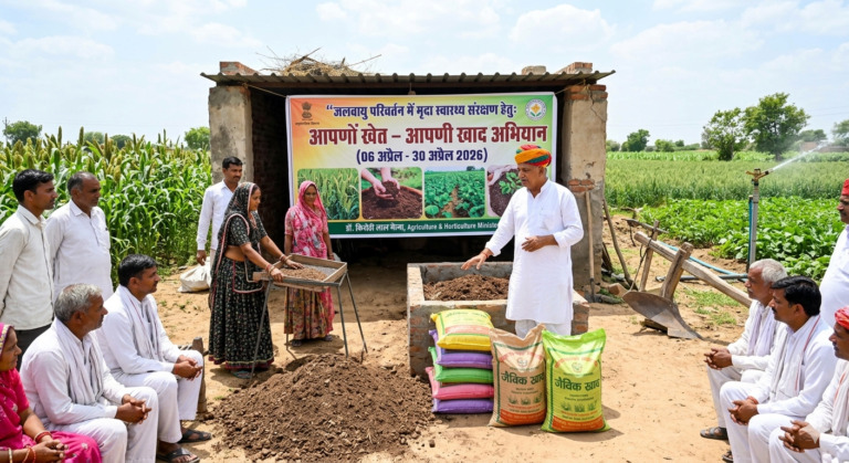 Rajasthan News: राजस्थान में 6 अप्रैल से शुरू होगा “आपणों खेत–आपणी खाद” अभियान