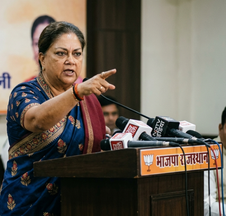 Politics News: वसुंधरा राजे के तीखे तेवर ‘दलबदलुओं’ के लिए ‘नो एंट्री’ का संकेत